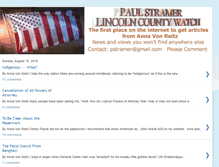 Tablet Screenshot of paulstramer.net